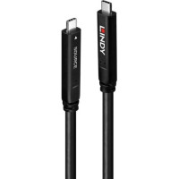 Lindy 10m USB 3.2 Gen 1 & DP 1.4 Type C Hybrid Cable
