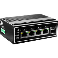 Level One LevelOne IGP-0502 tīkla pārslēgs Nepārvaldīts Gigabit Ethernet (10/100/1000) Power over Ethernet (PoE) Melns