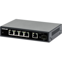 Intellinet 561822 tīkla pārslēgs Gigabit Ethernet (10/100/1000) Power over Ethernet (PoE) Melns