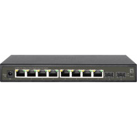 Level One LevelOne GES-2110 tīkla pārslēgs Vadīts L2 Gigabit Ethernet (10/100/1000) Melns