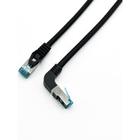 Equip 605892 tīkla kabelis Melns 3 m Cat6a S/FTP (S-STP)