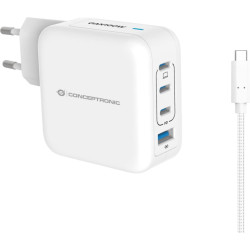 Conceptronic Ladegerät 4Port 100W,3xUSB-C,1xUSB-A   1.5m  ws