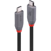 Lindy 1.5m USB4 240W Typ C Kabel, 40Gbit/s, Anthra Line