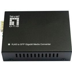 Level One LevelOne Konverter GVT-2015 10/100/1000T>RJ45 to SFP 60W  sw