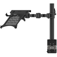 Lindy 40982 klēpjdatoru statīvs Portatīvā datora svira Melns 43,9 cm (17.3")