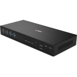 Lindy 2 Port Dual Head HDMI 4K60, USB 3.0 KVM Switch