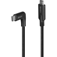 Lindy 1m USB 3.2 Typ C Kabel 90 Grad gewinkelt
