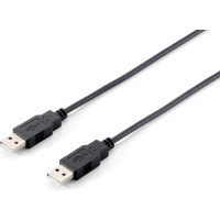 Equip 128872 USB kabelis USB 2.0 5 m USB A Melns