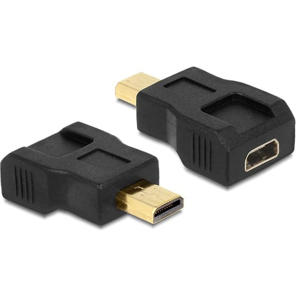 Adapteris micro HDMI-DM > micro HDMI-DF, Delock