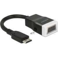 Delock Adapter HDMI-mini C male > VGA female with Audio
