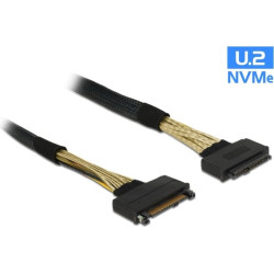 Delock Extension cable U.2 SFF-8639 male > U.2 SFF-8639 female 0.5 m