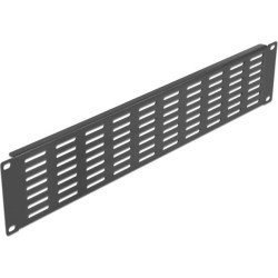 Delock 19″ Network Cabinet Panel with ventilation slots horizontal 2U black