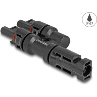 Delock DL4 Solar Connectors 1 x male to 2 x female