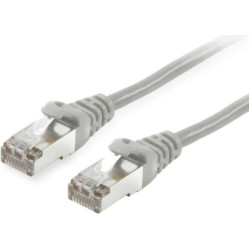 Equip Patchkabel Cat6   S/FTP 2XRJ45  3.00m grau        LSZH Polybeutel