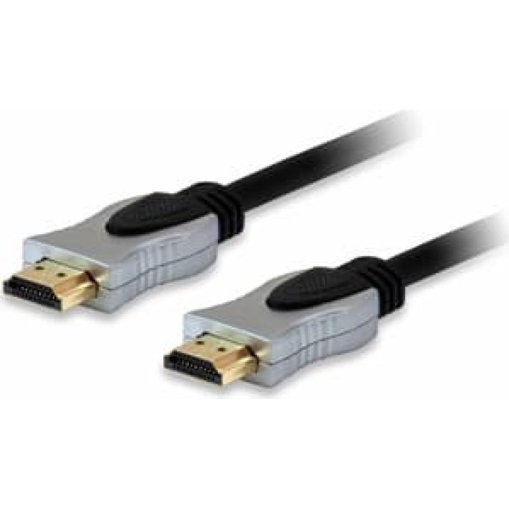 Equip 119340 HDMI kabelis 5 m HDMI Type A (Standard) Melns