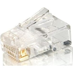 Equip 121140 vadu savienotājs RJ-45 (8P8C) Caurspīdīgs