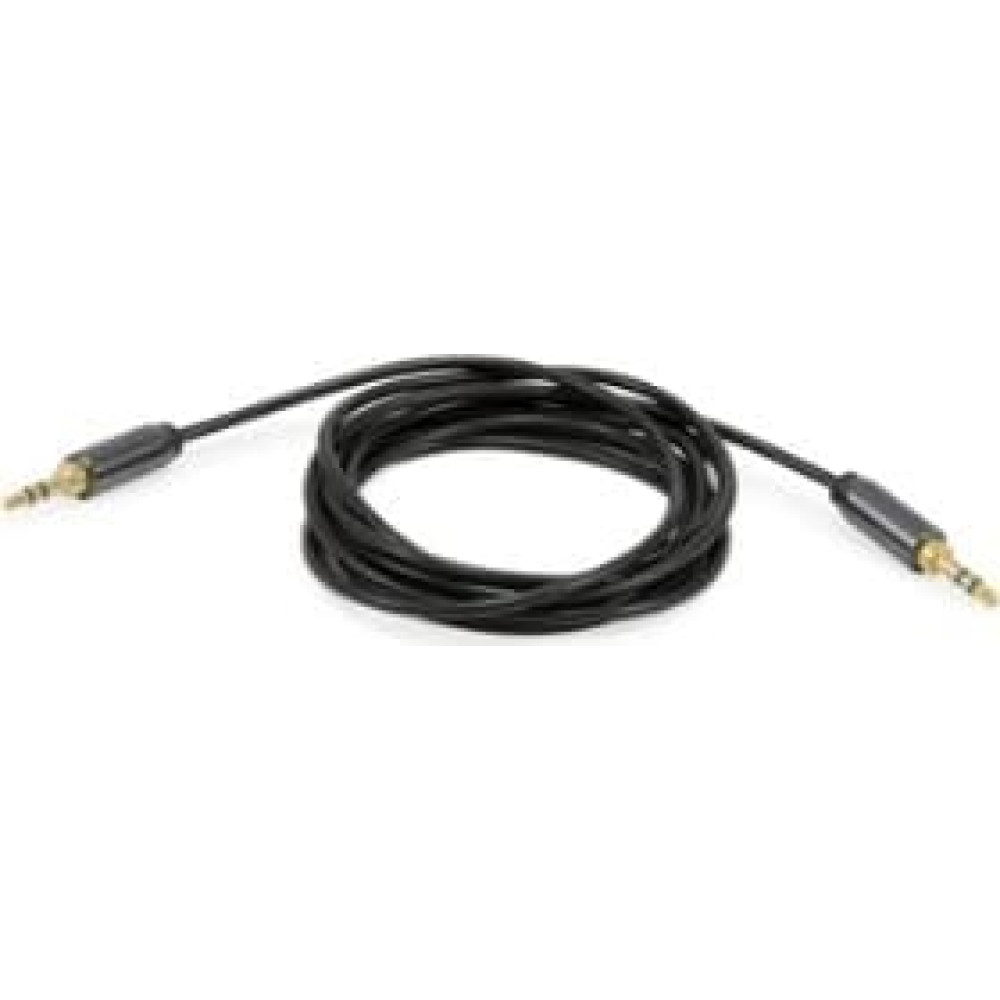 Equip 147083 audio kabelis 2,5 m 3.5mm Melns