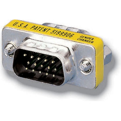 Equip Gender Changer 15pol St/St VGA HD mini