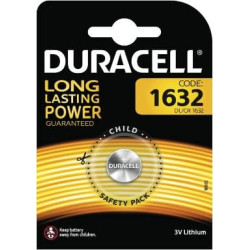 Duracell 1632 Vienreizējas lietošanas baterija CR1632 Litijs