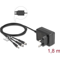 Delock External Power Supply 5.0 V / 2.0 A / 10.0 W DC 3.5 x 1.35 mm, DC 5.5 x 2.1 mm, DC 5.5 x 2.5 mm