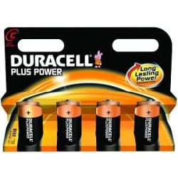 Duracell Batterie Plus NEW -C   (MN1400/LR14) Baby      4St.