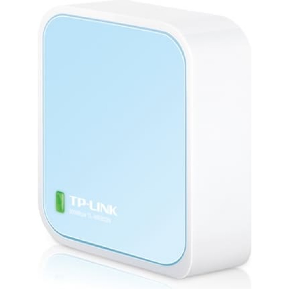 Tp-Link Technologies TP-Link TL-WR802N wireless router Fast Ethernet Single-band (2.4 GHz) Blue, White
