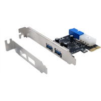 Exsys EX-11049 2+2-Port USB 3.2 Gen 1 PCIe Karte