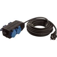 Bachmann distribution socket 4x CEE7/3 10m, IP44