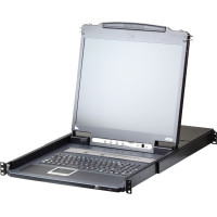 Aten CL5716iM LCD KVM Switch Over IP, USB-PS/2,VGA , 16-Ports, DE-Layout