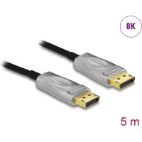 Delock Active Optical Cable DisplayPort 1.4 8K 5 m