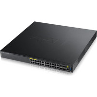 Zyxel XGS3700-24HP Vadīts L2+ Power over Ethernet (PoE) Melns