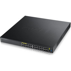Zyxel XGS3700-24HP Vadīts L2+ Power over Ethernet (PoE) Melns