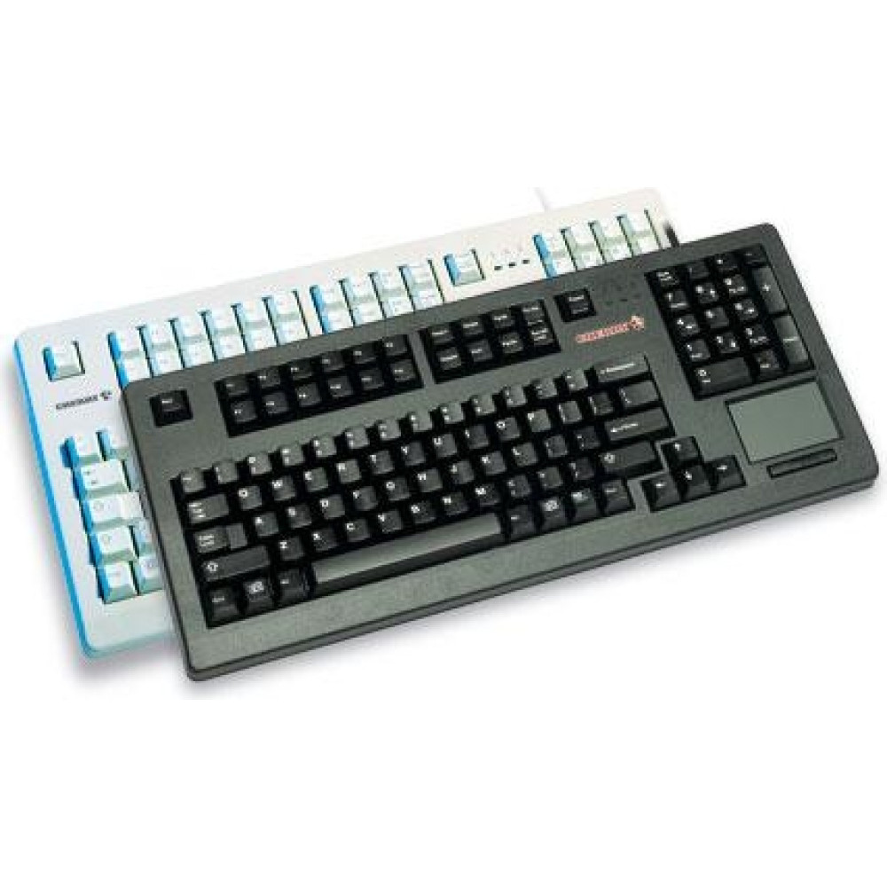 Cherry TouchBoard G80-11900, black, BE tastatūra USB Melns