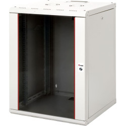 Equip EPM-16-6060-G-CBAA statnis 16U Pie sienas stiprināms statīvs Gaiši Pelēks