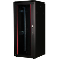 Equip EDF-26-6060-B-BIAA statnis 26U Brīvi stāvošs plaukts Melns