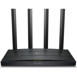 Tp-Link Archer AX18 bezvadu rūteris Tīkls Gigabit Ethernet Divkāršā frekvenču josla (2.4 GHz / 5 GHz) Melns