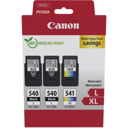 Canon 5224B017 tintes kārtridžs 2 pcs Oriģināls Melns, Tirkīzzils, Fuksīns, Dzeltens