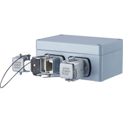 Metz Connect E-DAT Industry IP67 V5 2 Port  metal outlet