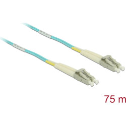 Delock Cable Optical Fibre LC Duplex Multi-mode OM3 75 m