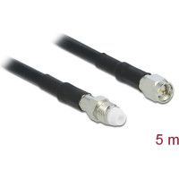 Delock Antenna Cable FME Jack  SMA Plug RG-58 5 m