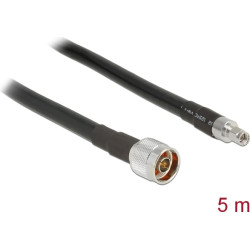 Delock Antenna Cable N plug > RP-SMA plug CFD400 LLC400 5 m low loss