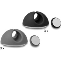 Delock Cable holder set 6 pieces