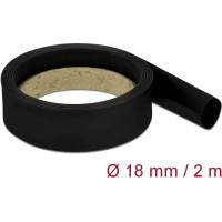 Delock Heat Shrink Tube 2 m x 18 mm black