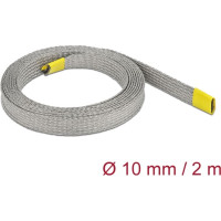 Delock Braided sleeve for EMC shielding stretchable 2 m x 10 mm