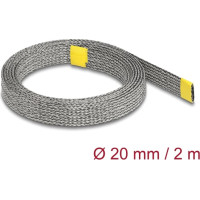 Delock Braided Sleeve for EMI shielding stretchable 2 m x 20 mm