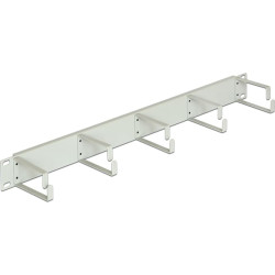 Delock 19″ Cable Management Panel grey
