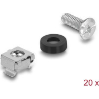 Delock Rack Mounting Set 20 pieces