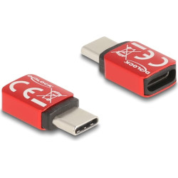 Delock USB Data Blocker USB Type-C™ male to USB Type-C™ female 240 W