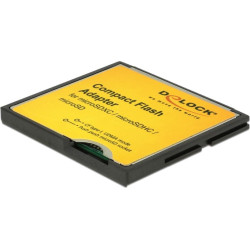 Delock Compact Flash Adapter for Micro SD Memory Cards