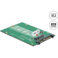 Delock Converter U.2 SFF-8639 > M.2 NVMe Key M